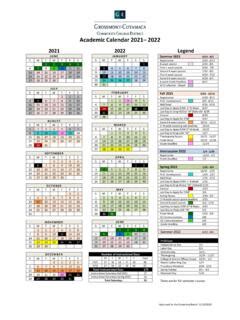 Grossmont Academic Calendar